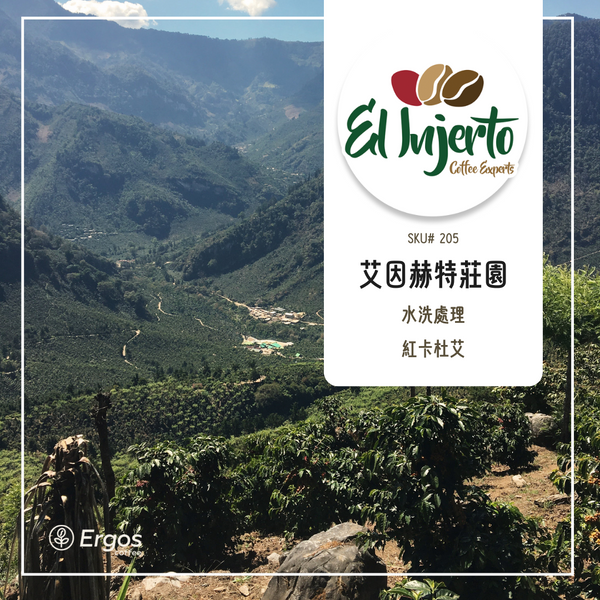 205.25 艾茵赫特莊園 El Injerto・紅卡杜艾・水洗處理法・薇薇特南果