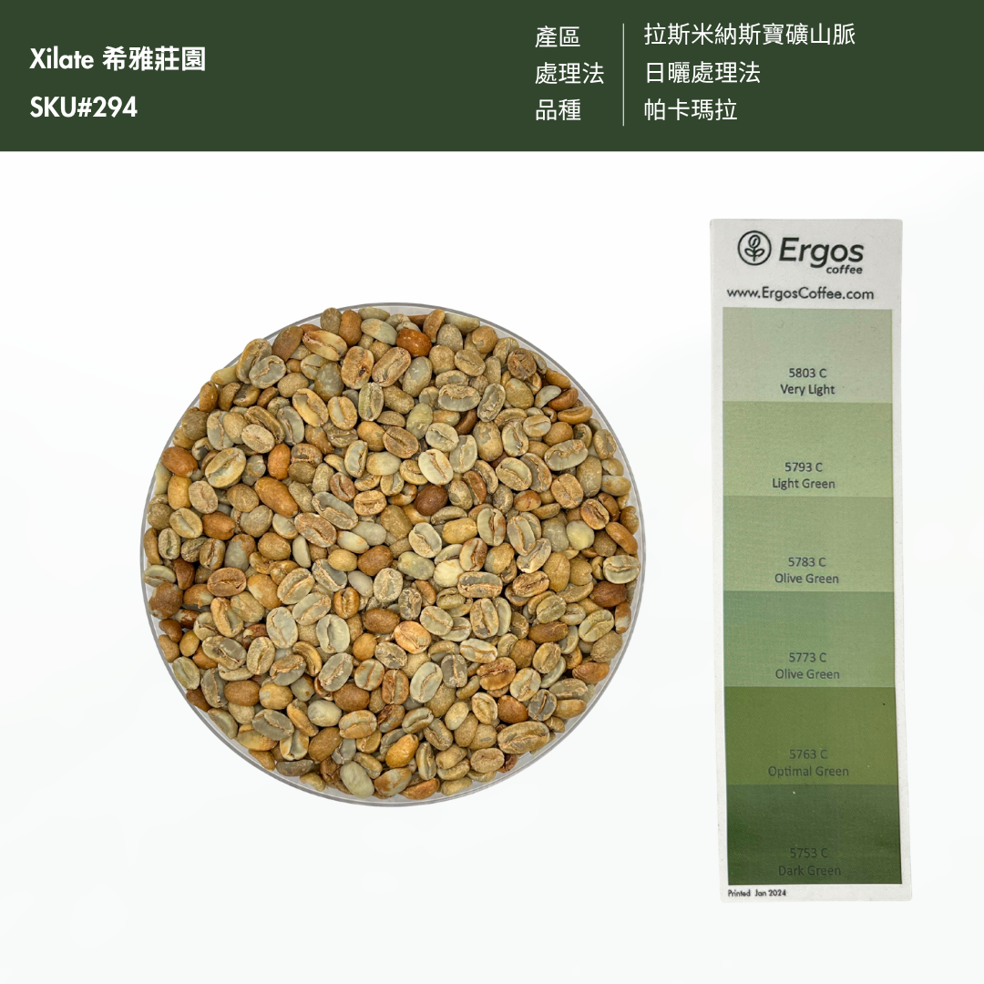 294 希雅莊園 Xilate Farm - 拉斯米納斯寶礦山脈．帕卡瑪拉．日曬處理法 ☀️