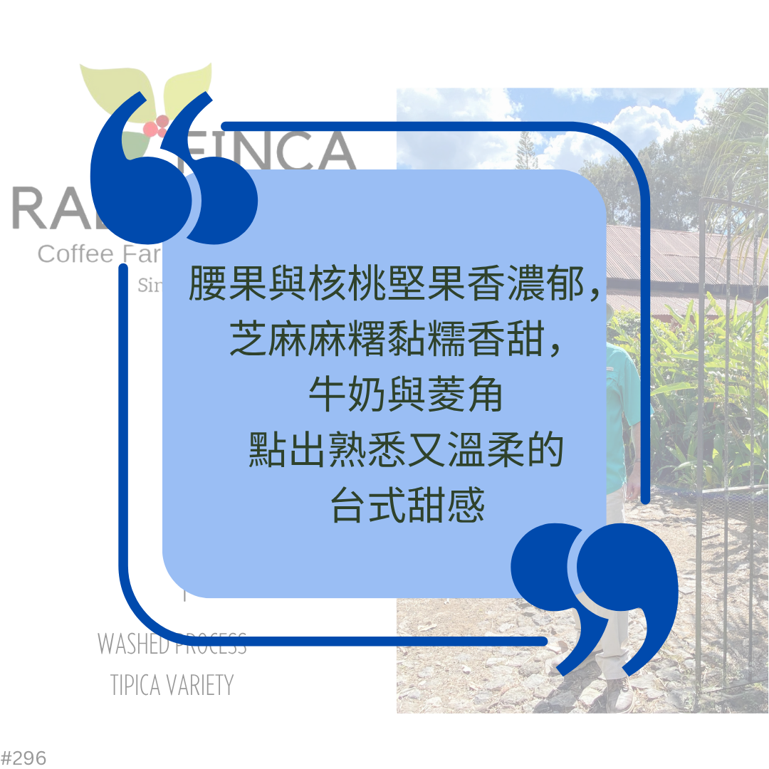 507.25 哈瓦那莊園 Rabanales Farm．黃波旁．水洗處理法．法漢尼斯