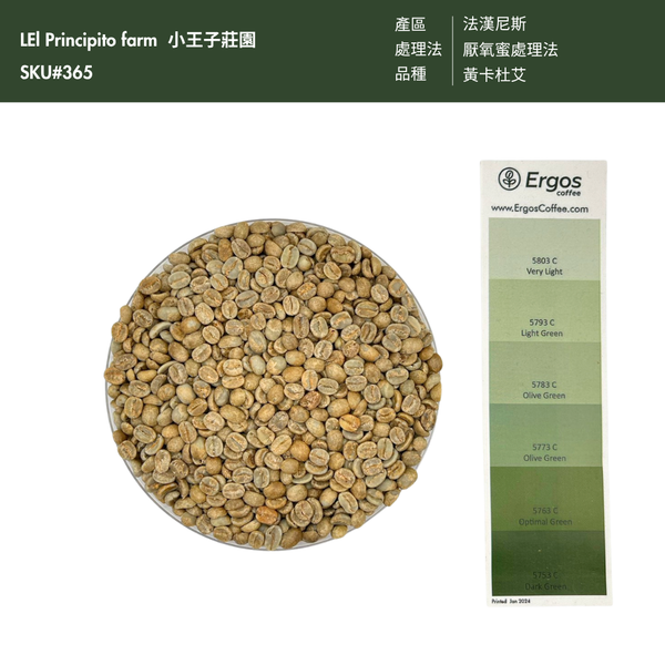 365 小王子莊園 El Principito Farm - 法漢尼斯．黃卡杜艾．厭氧蜜處理法