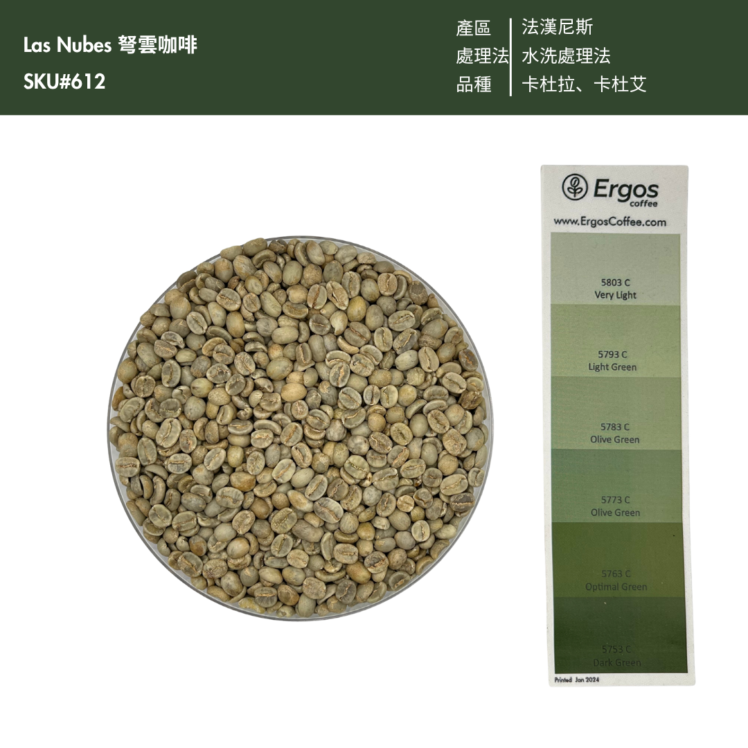 612 弩雲咖啡 Las Nubes Coffee - 法漢尼斯．．水洗處理法 💧